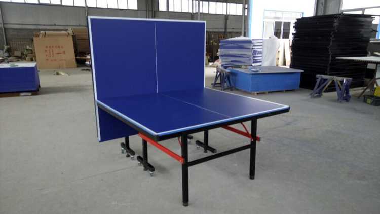 室内单折移动乒乓球台(图2)