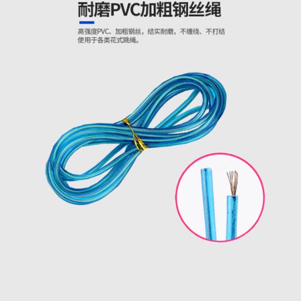 中小学比赛专用钢丝跳绳(图1) 中小学比赛专用钢丝跳绳(图1)