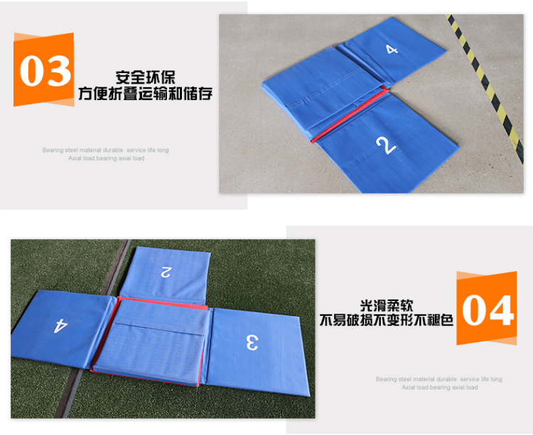 少儿十字跳垫的玩法?(图2) 少儿十字跳垫的玩法?(图2)